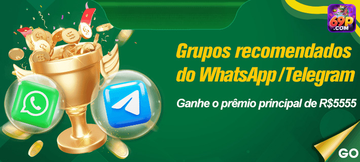 69p — banner com destaque de odds e cashback, com contraste alto para conversão, pensado para estimular a abertura de